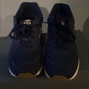 Boys Navy blue New Balance sneakers